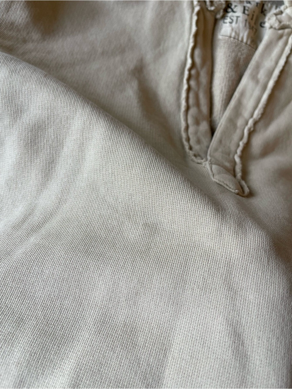Frank & Eileen Patrick Triple Fleece Popover Henley Top - Picture 5 of 6